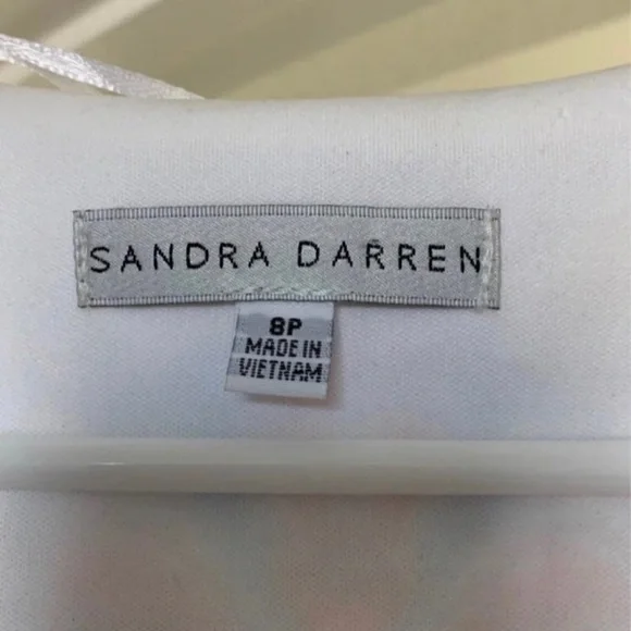 Like new Sandra Darren long sleeve boho groovy shift dress - Picture 6 of 11